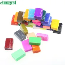 Горячие chamsgend 5 Инструменты+ 32 Цвета Полимерная глина блок моделирование литья DIY Игрушечные лошадки Z0403