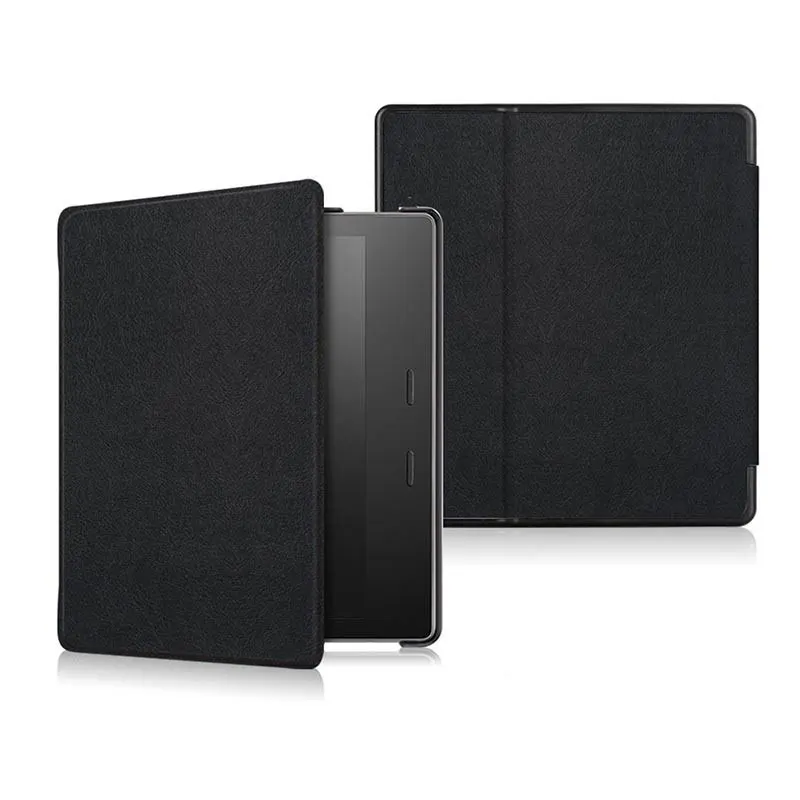 

UTHAI KO For Amazon Kindle Oasis 7.0" Business PU Leather Flip Sleep Smart Cover Case for Kindle Oasis 7.0