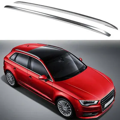 

Decoration Roof Rack Side Rails Bars 2pcs For Audi A3 8V Hatchback 2013 - 2018