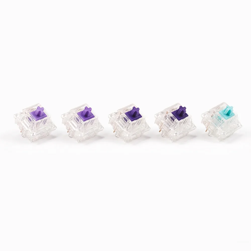 

Zealios/Tealios switch 62g 65g 67g 78g tactile switch for mx mechanical keyboard (10 pcs)