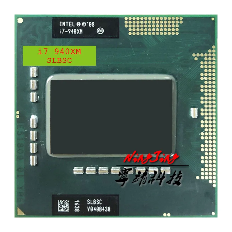 Четырехъядерный процессор Intel Core i7 940XM 2 1 ГГц Восьмиядерный 8 м 55 Вт G1 / rPGA988A |