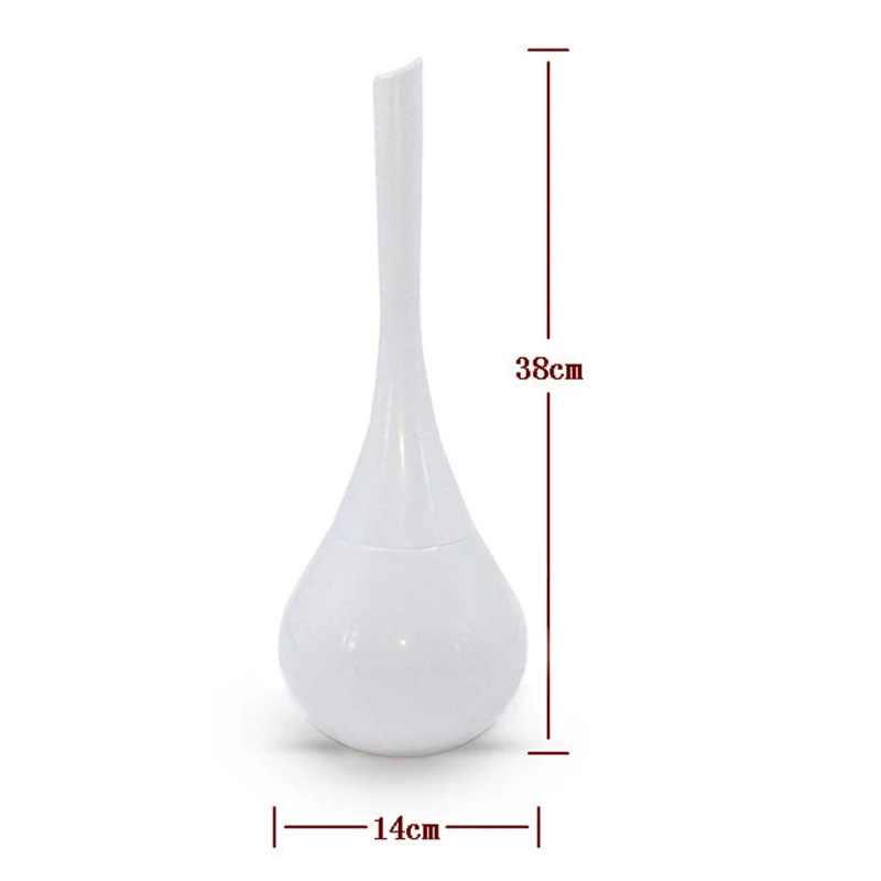 Creative European Bathroom Bathroom Toilet Brush Set Vase style-5