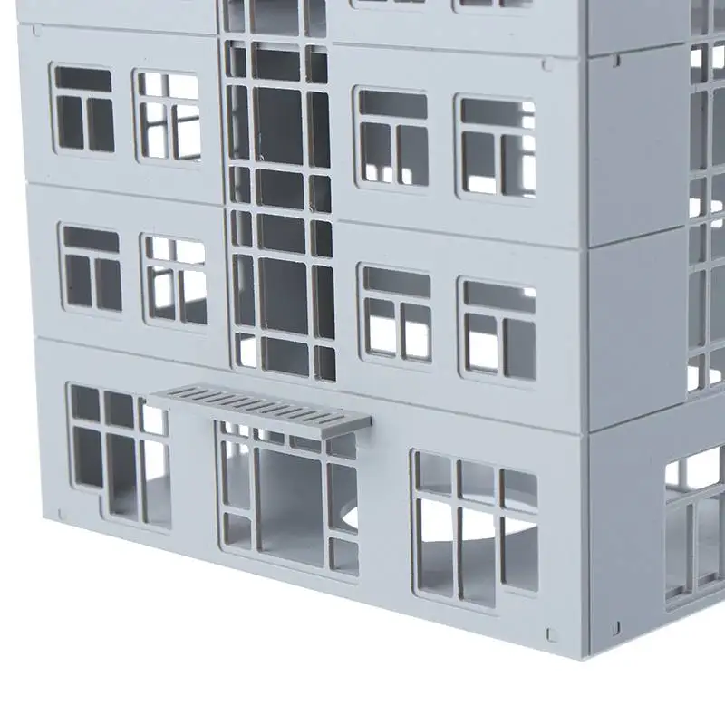 1/150 N масштаб пластиковый небоскреб Строительная Модель Игрушка песок стол сцена сборка дома дети DIY модели строительные игрушки, поделки