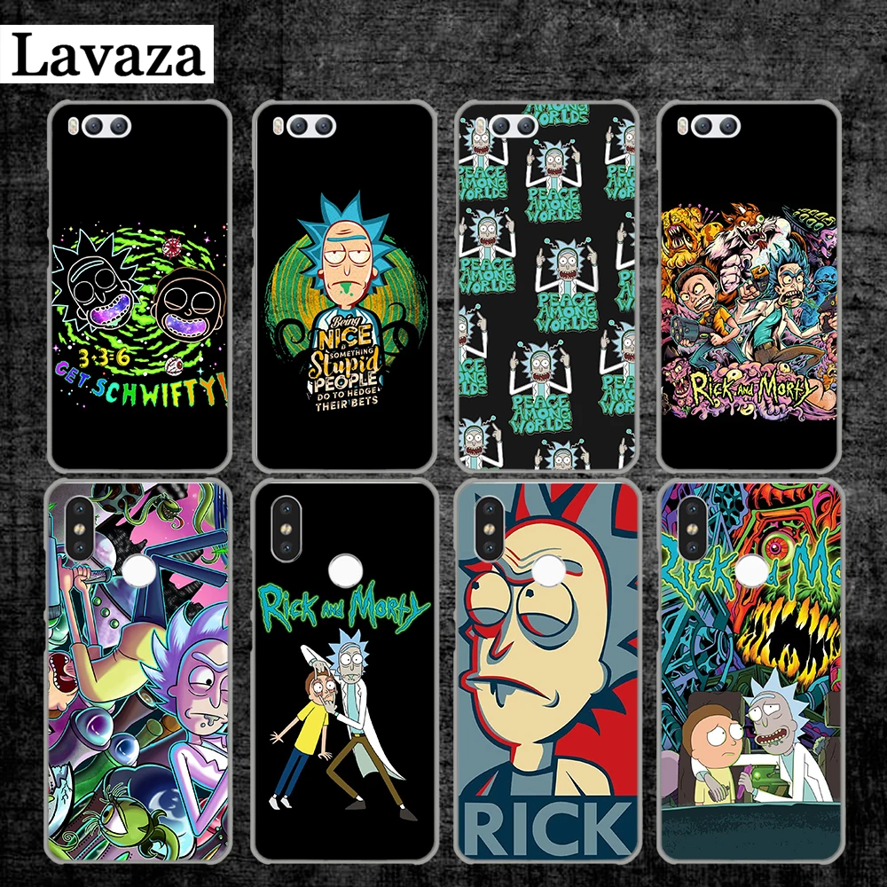 

Lavaza Funny Rick and Morty Cartoon anime Hard Case for Xiaomi MI 5 5S 6 8 9 SE Lite F1 A1 A2 5X 6X Mix 2S MAX 3