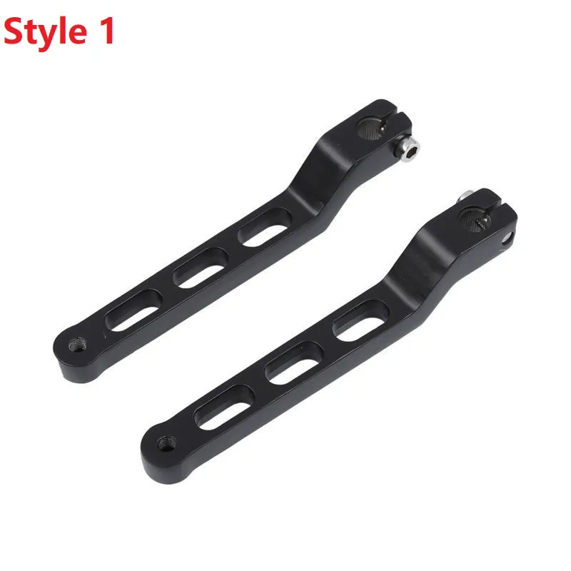 Черный Заготовка пятки ног Shift Рычаги Для Harley Road King Electra Street Glide FLSTC FLST Road King трайк Fatboy в байкерском стиле