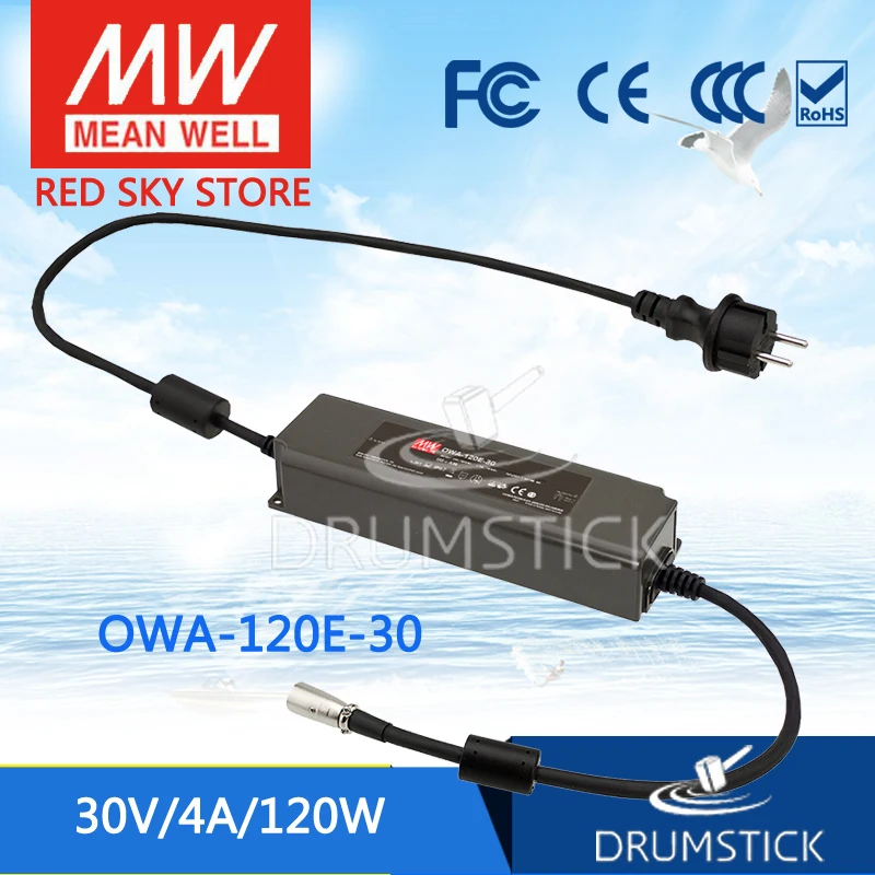 

MEAN WELL OWA-120E-30 30V 4A meanwell OWA-120E 30V 120W Single Output Moistureproof Adaptor