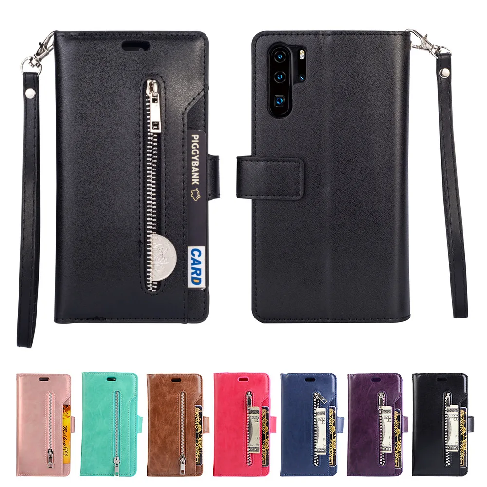Флип чехол для телефона флип бумажник Huawei P20 Lite Case P30 Mate 20 P8 2017 P Smart Plus 2019 Pro Y6 10 9 Y7