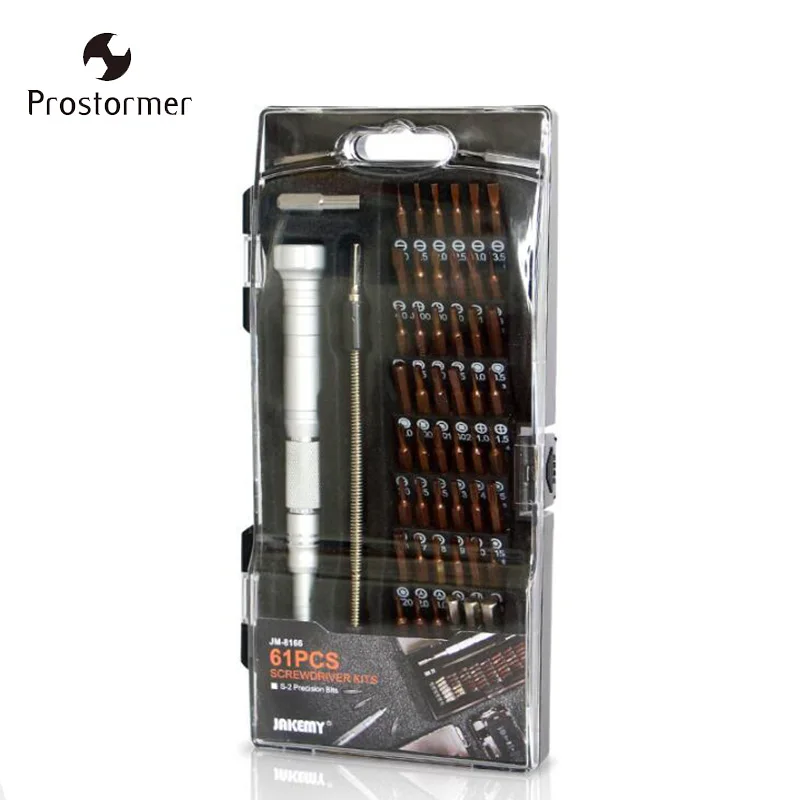 

Prostormer 61pcs Screwdriver Set High Precision Magnetic Screw Driver kit Repair Tools For Mobile Phone Computer PC D3001
