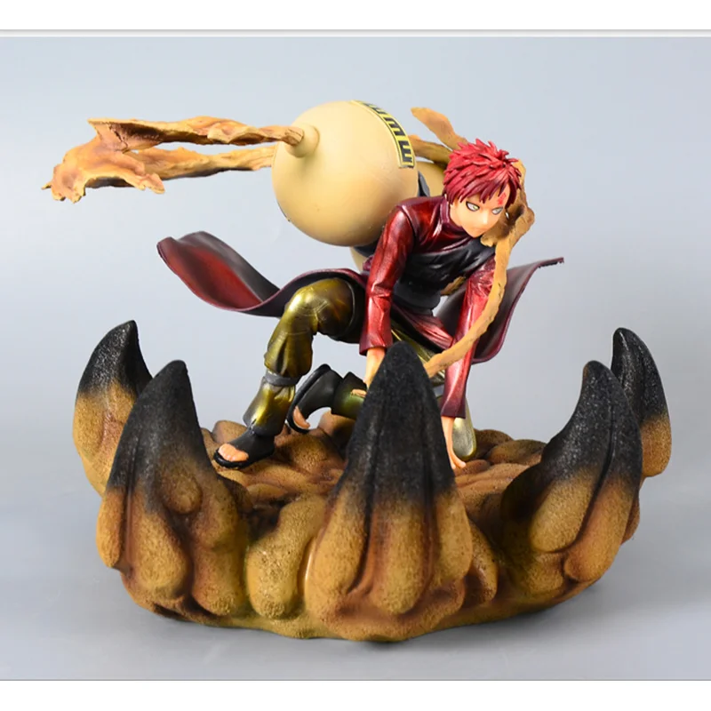 Наруто Shippuden Gaara статуя повязка на голову Sabaku no полноразмерный портрет GK 18 см