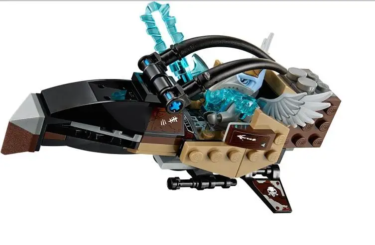 Коллекция 70228 года кубики Chimaed Sky Scavenger вултрикса фигурки героев игрушки для детей