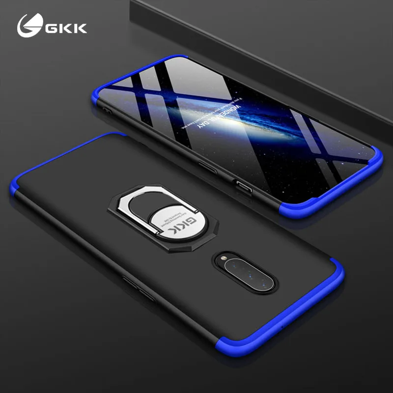 Чехол 9 цветов для Oneplus 7 Pro Роскошный чехол с полным защитным кольцом ударопрочный