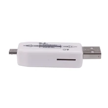 OTG Micro USB TF концентратор-картридер адаптер для Android мобильного телефона WH