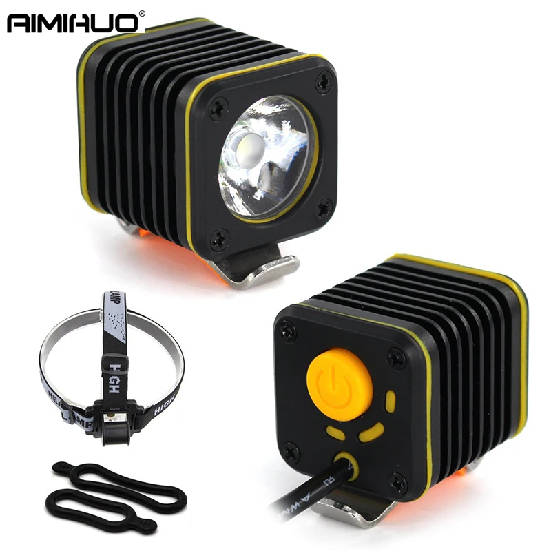 AIMIHUO LED bike lights USB charging 5V mini mountain bike headlights