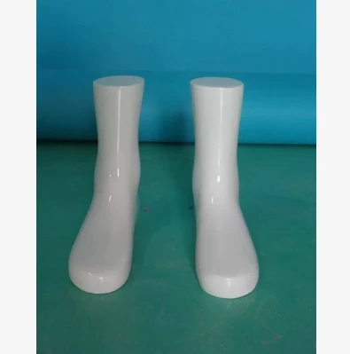 

Top Level Glossy White Fiberglass Foot Mannequin Model Manikin Foot Hot Sale In USA