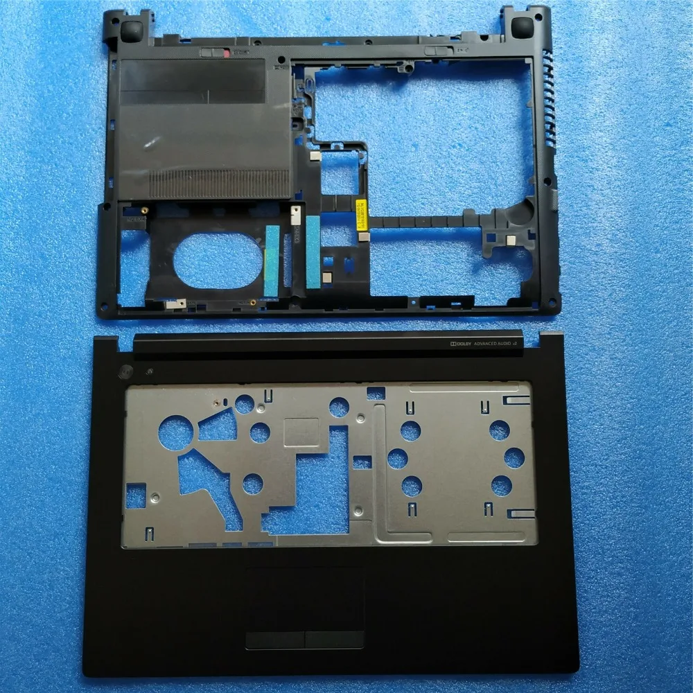 

New Lenovo G400S G405S Series Upper Case Palmrest Case AP0YC000C60 & Bottom Case Cover AP0YC000320