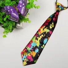 Детский Модный повседневный галстук, студенческий принт, мультяшный галстук, лот, корейский стиль маленький галстук