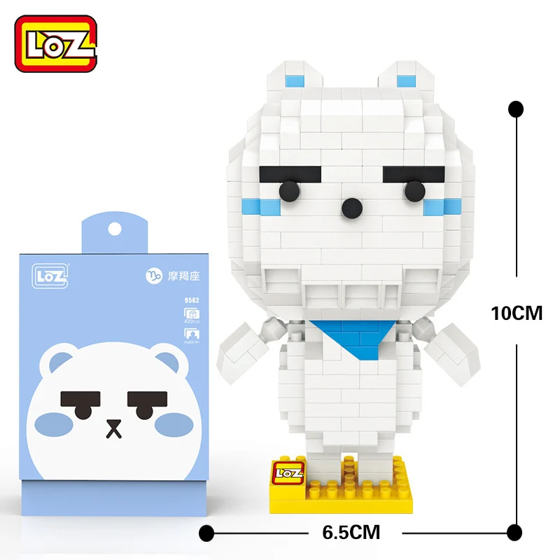 LOZ-Diamond-Blocks-Lion-Bear-Bricks-Building-Blocks-Rabbit-Cow-Chick-Panda-LOZ-Blocks-set-Constellation