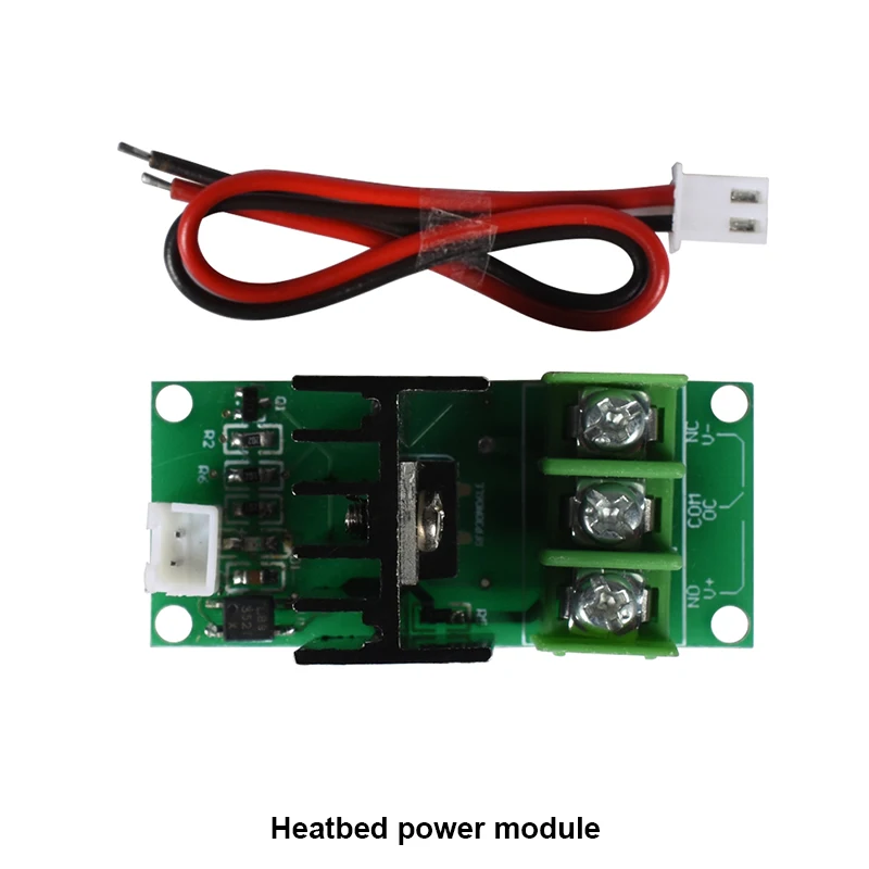 

2pcs 3D Printer Hot Bed Power Expansion Board Heatbed Power Module Relay MOS Transistor Tube High Current Load Module 50A 5-40V