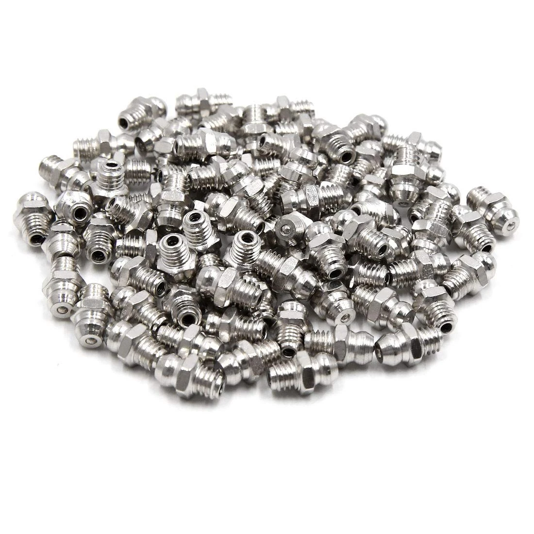 uxcell 20Pcs M6 x 1 Thread 90 Degree Angle Brass Grease Zerk Nipple Fitting for Car uxcell 20Pcs M6 x 1 Thread 90 Degree Angle Brass Grease Zerk Nipple Fitting for Car