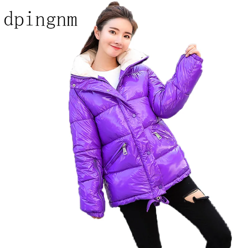 

women 2019 white duck down jackets fashion winter slim thick warm tide coats wild parkas outerwear HS9178