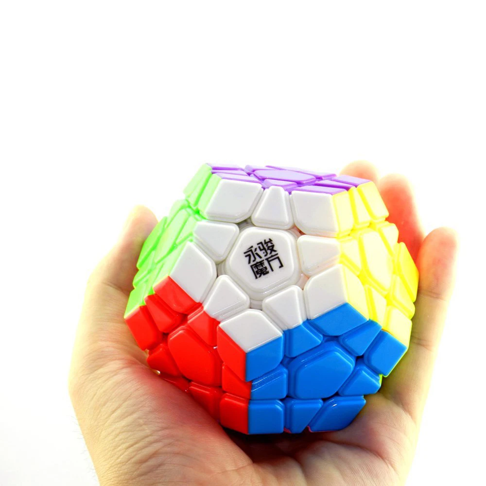 D-FantiX Yj Yuhu R Dodecahedron скоростной куб Dodecahedron Головоломка Черный/Stickerless