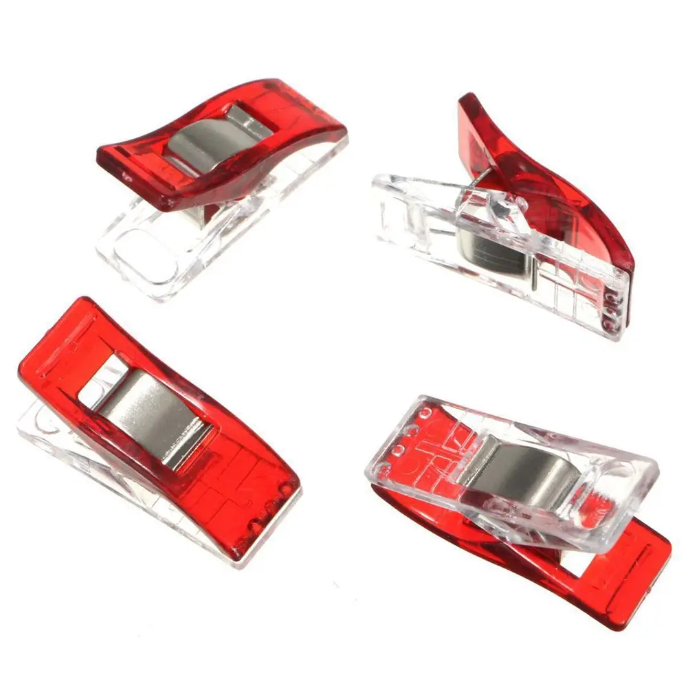 36pcs Plastic Quilter Holding Wonder Clips Clamps Sewing Craft Quilt Bindingbinding clamp