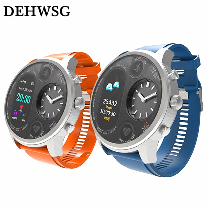 

DEHWSG T3 Sport Hybrid Smart watch Stainless Steel Fitness Activity Tracker IP68 Waterproof Standby 15 Days BRIM Smartwatch