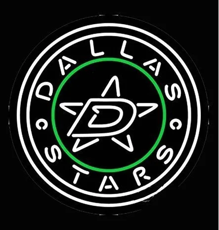 Custom Dallas Stars Beer Bar Pub Lamp Glass Neon Light Sign Beer Bar