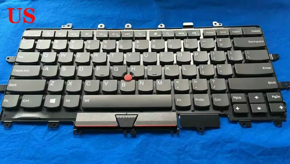 Новая клавиатура для THINKPAD X1 CARBON Японский/Корейский/Датский/Норвежский/русский/Шведский/Испанский/Американский макет - Цвет: US