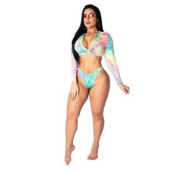 

2019 Summer Short Sets for Women 2 Two Piece Sets Print Zipper Crop Top and Short Suit Sexy Party Boho Beachwear Women Set