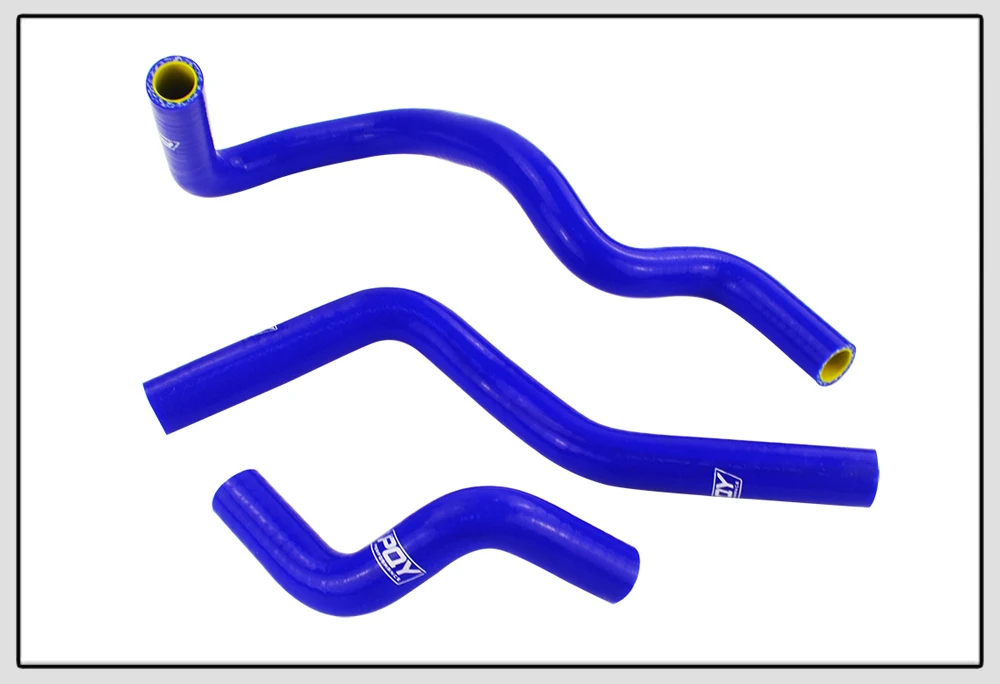 Wlr-синий и желтый 6 шт. комплект силиконовых шлангов радиатора с логотип pqy для HONDA CIVIC DOHC Тип R DC2 EK4/9 B16A/B B18C LX1304C-QY