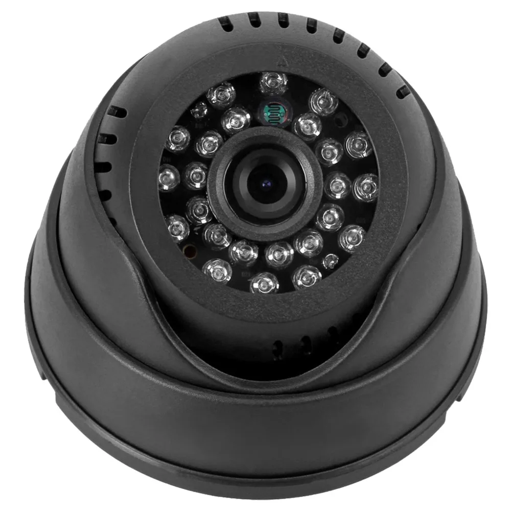 MOOL Dome Recording Camera Dome Indoor CCTV Security Camera Micro SD/TF Card Night Vision DVR