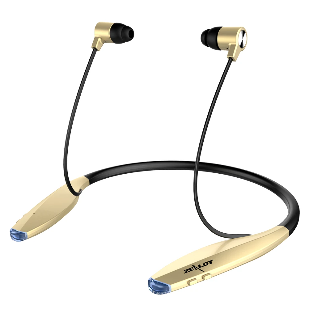 Спортивная водонепроницаемая Bluetooth гарнитура Zealot H7 с микрофоном|bluetooth earphone