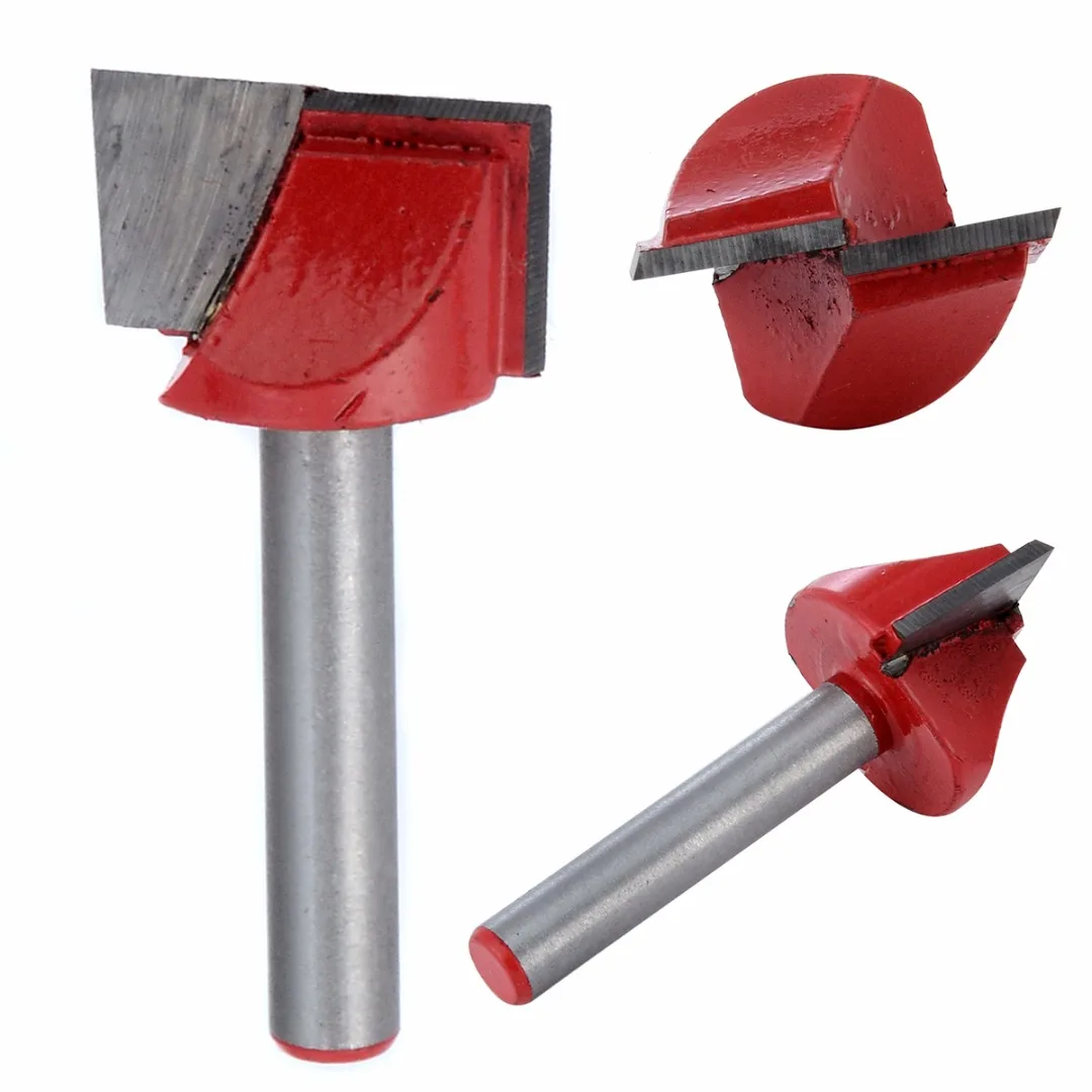 1pc 1/4" Shank Router Bit V-Groove 60 Degree CNC Engraving Miling Cutter for Woodworking