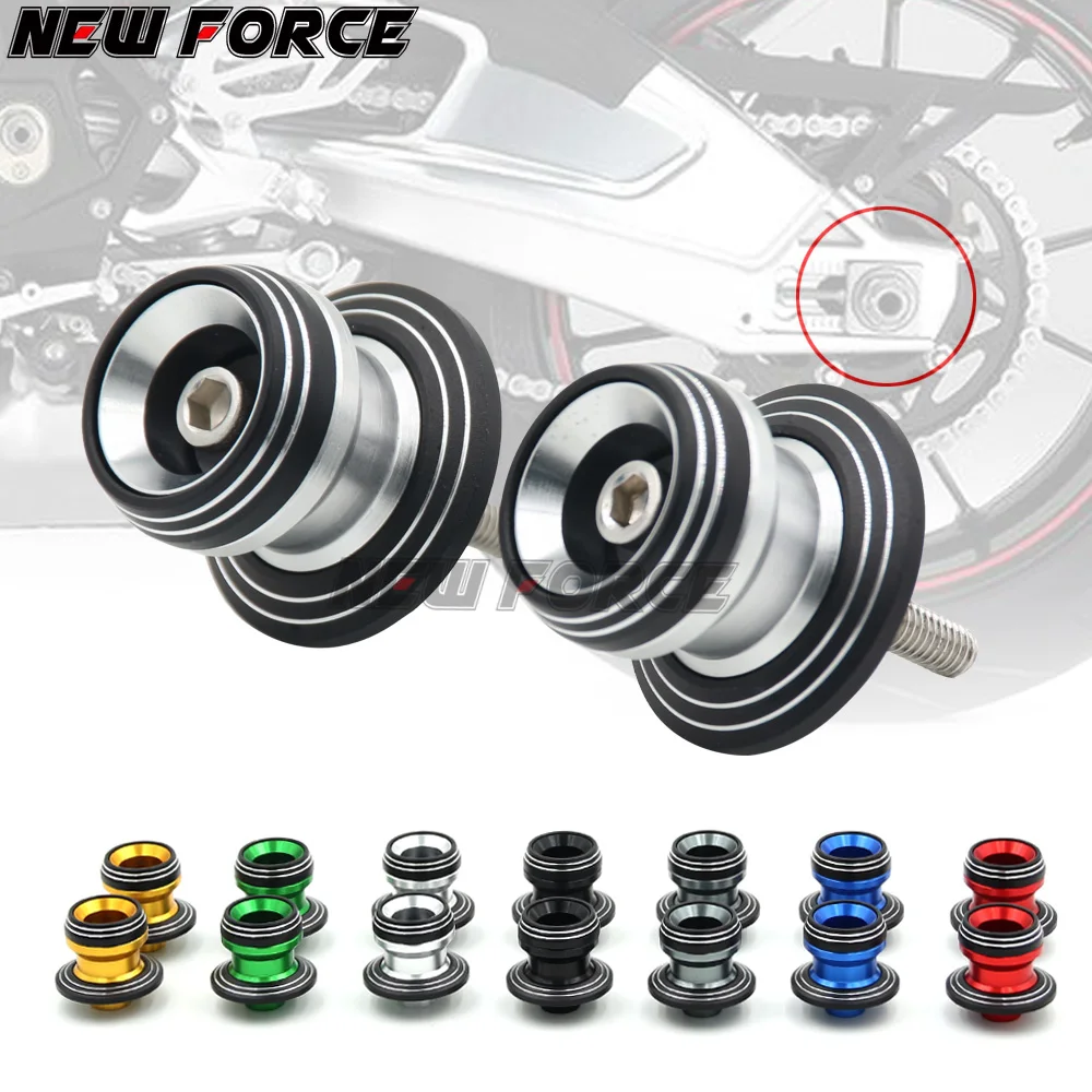 

For SUZUKI DL1000 DL 1000 Motorcycle CNC Aluminum Swingarm Spools Slider Stand Screws 8mm