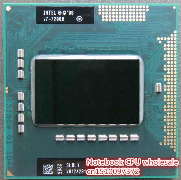 I7 720QM SLBLY 1.6 GHZ 2.8 GHZ 6 M CPU portable la nouvelle version de ...