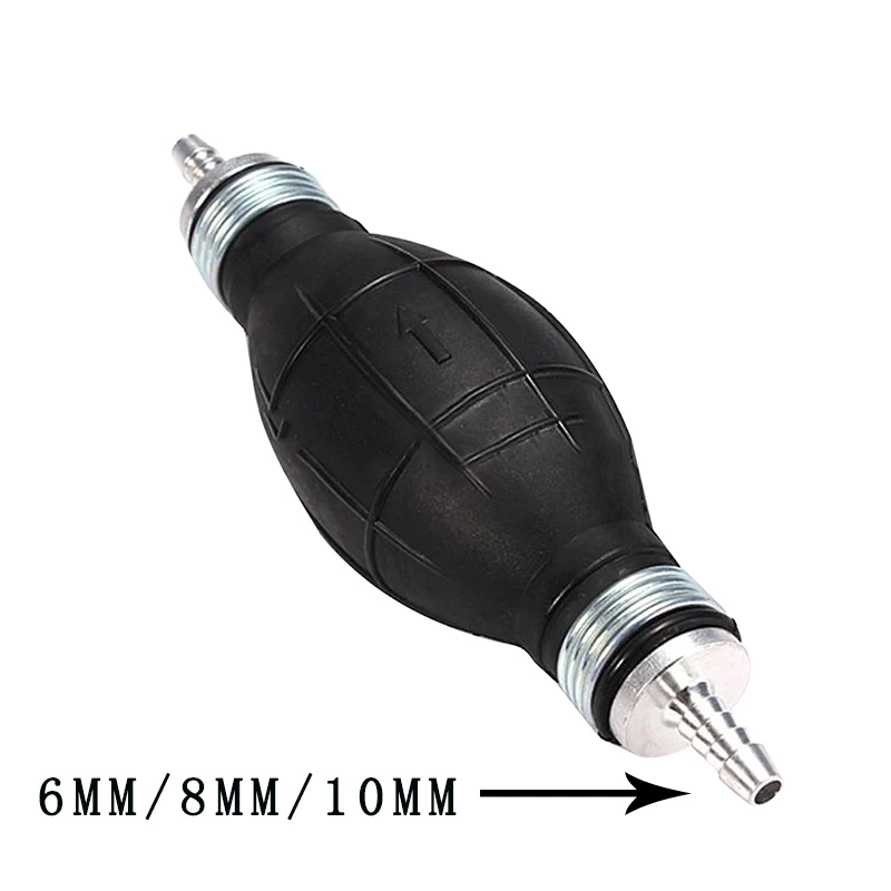 

Universal 6/8/10mm Primer Bulb Fuel Pump Transfer Hand Primer Pump Bulb for Marine Boat Diesel Rubber Pump Bulb Accessories