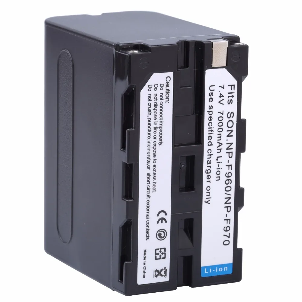 Probty 2 шт. NP F970 F960 NPF960 батареи + USB ЖК зарядное устройство для Sony DCRVX2100 HDRFX1 HDRFX7 HD1000U HVRZ1U