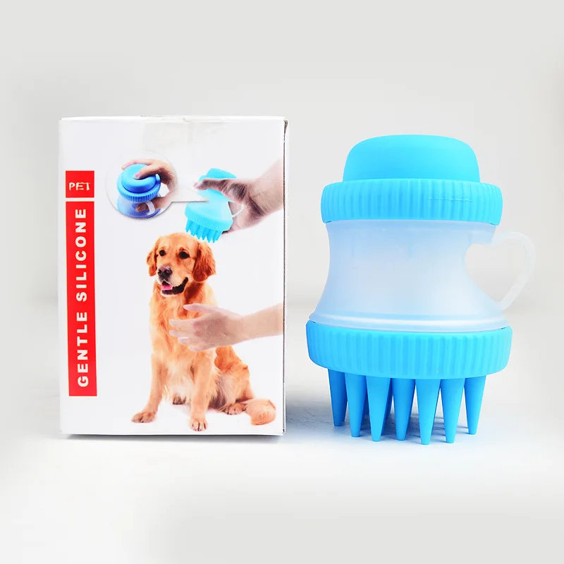 Pet Scrubber мягкая резиновая ПЭТ Массажная щетка для душа гребень инструмент для купания Инструмент для быстрой стирки для собак и кошек и многое другое с длинными и короткими