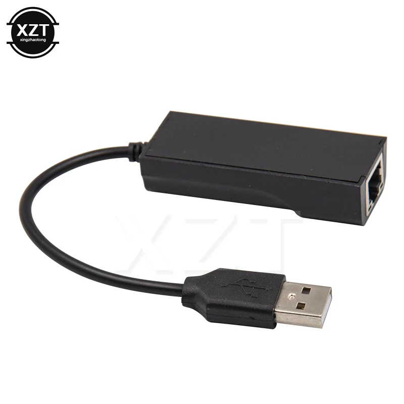 USB Ethernet адаптер USB 2,0 Сетевая карта к RJ45 10/100 Мбит порт Lan для портативных ПК Win7 Andriod Рабочий стол Mac высокое Скорость