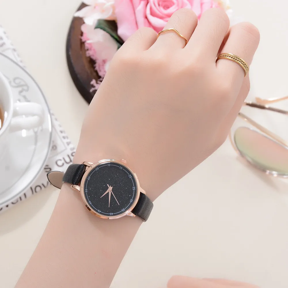 Beautiful Top Brand Luxury Starry Women Watches Quartz Ladies Bracelet Watch Casual Clock Lovers Girl Wristwatch Relogio &Ff