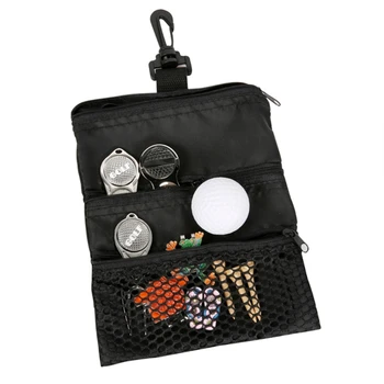 

2018 Portable Golf Ball Bags Holder Zipper Mesh Pouch Storage For Outdoor Training Aug21_33
