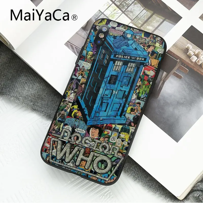 Чехол для телефона Tardis Box Doctor Who iphone 11 12 Pro 11Pro Max 8 7 6 6S Plus X XS MAX 5 5S SE XR|Бамперы| |