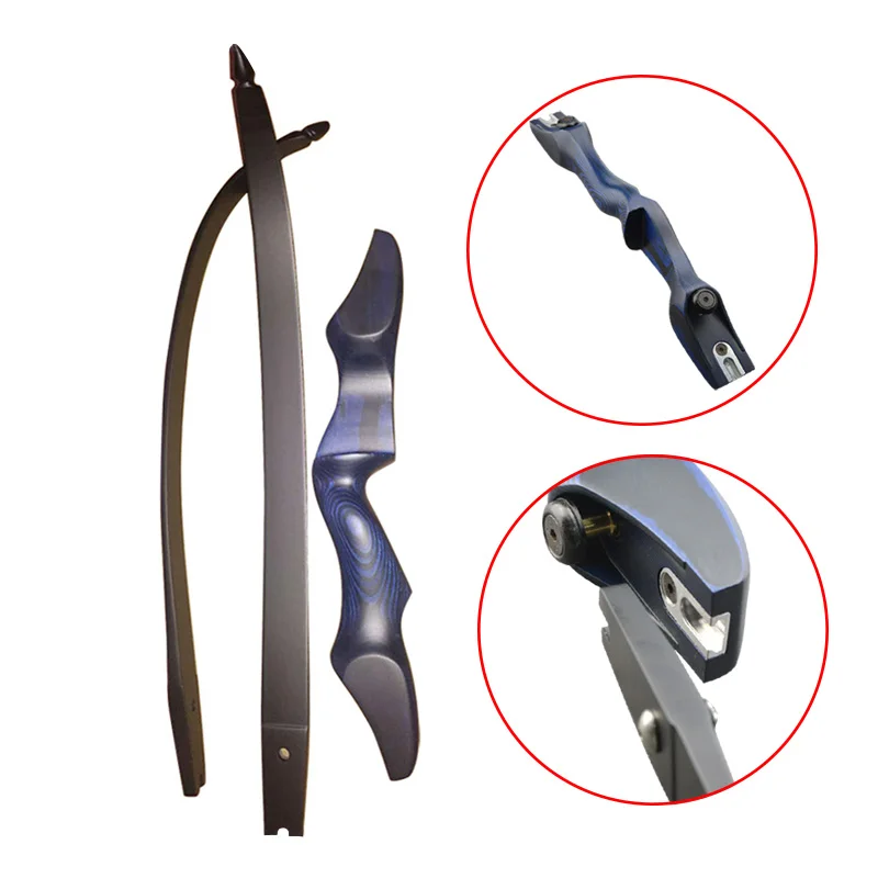 

New ILF Type Archery Recurve Bows 30-60lbs Archery Target Take Down Bows for High Accuracy Bows and Arrows Shooting or Hunting