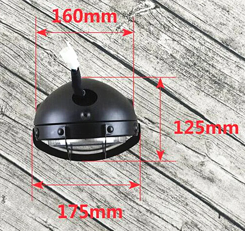  6.9'' Motorcycle Cafe Racer custom headlight tracker Grille headlamp motorbike front light LED Dayt - 32882118822