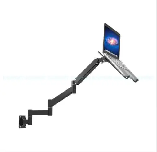 

Tilt Foldable Wall Mount 17-27 inch Laptop Holder Ultra Long mechanical spring Arm Laptop Cooler Retractable Notebook Mount
