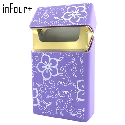 [InFour+] популярный модный Индивидуальный силиконовый чехол для сигарет, Модный чехол, эластичный резиновый Портативный чехол для мужчин/женщин - Цвет: GJYH0095