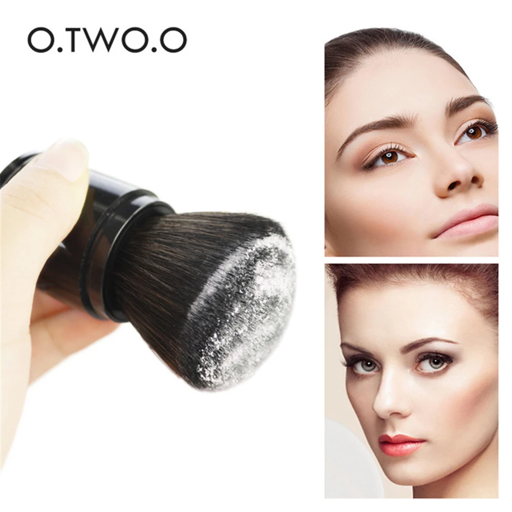 O.TWO.O Professional Retractable Makeup Brushes Foundation Powder Loose Powder Blush Brush