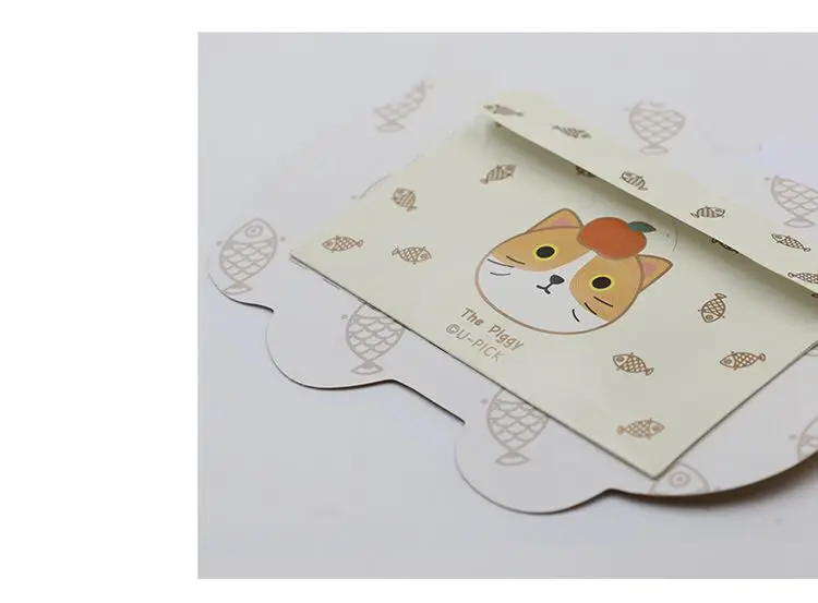 Очень милые дети любят его очень много животные из мультфильмов лиса свинья кошка Медведь Кролик китайская Новогодняя бумага красный конверт только 3 шт