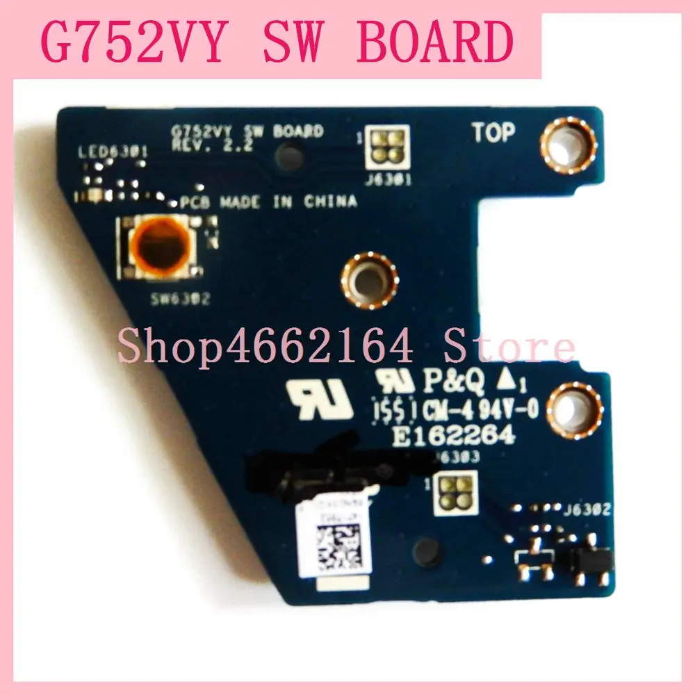 Плата G752VY SW для ASUS ROG G752V G752VL G752VT G752VM G752VS плата питания постоянного тока